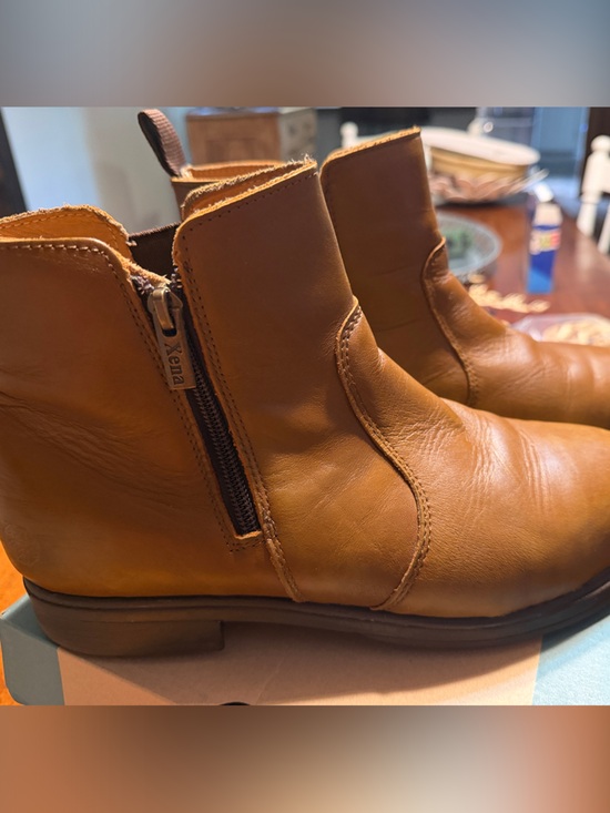 Xena Shoes - Women’s Xena steel toe Ankle Boots